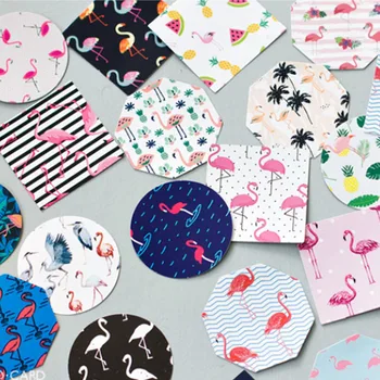 DIY Käsitöö Teenetemärgi Kleebised Scrapbooking Tihendi Komplekt Kleebi DIY Photo Art Paper Taust Flamingolased