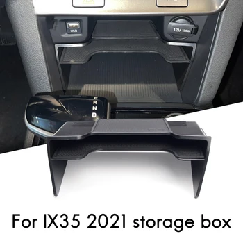 Näiteks Hyundai IX35 2021 Auto Taga Ladustamise Kasti Kesk-Konsooli Kinnas Korraldaja autosalongi Interjööri Aksessuaarid Must