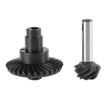 Stainless Steel Heavy Duty Steel Helical Bevel Gear Set 8T 30T for Axial SCX10 II AR44 90046 Axle for Child Assembly Toy