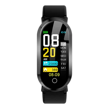 Led Südame Löögisageduse Sport Bluetooth Ekraan Kell Käekell Fitness Tracker Töötab Moe Käevõru Veekindel Meeste Smart Vaadata