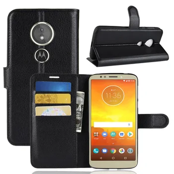 Motorola Moto E5 Juhul Katavad Kvaliteetsed Nahast Flip Telefon Puhul Motorola Moto E5 Rahakott Nahast Kate Seista