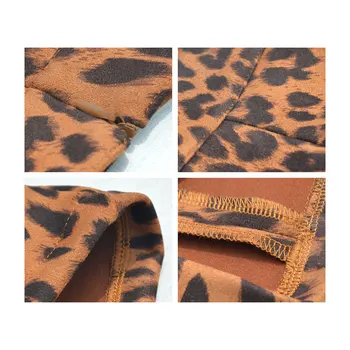 Jocoo Jolee Seksikas Kõrge Vöökoht Leopard Seelik Naiste Talve Kevadine Vintage Suede Tõmblukk Line Seelik Vabaaja Mini Lühike Wrap Seelik