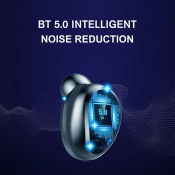 Mini TWS In-Ear BT Kõrvaklappe Sügavat Bassi Müra Vähendamise Veekindel Sport Kõrvaklapid koos MIC-Touch-Control HD Kõne Kõrvaklapid