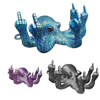Aia kaunistamiseks Žest Kaheksajalg Kuju Fluorestsents Vaik Kaunistused Simulatsiooni Kaheksajalg Tabel, Käsitöö, Kodu-ja Kontori Kaunistamiseks