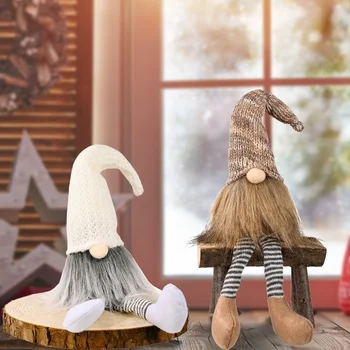 2022 Hot Doll Xmas Kingitus Home Decor Näota Gnome -, Plüüš-Nukk Santa Gnome Rudolph Nukk Ripats Christmas Tree Teenetemärgi Uus Aasta