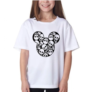 Lõbus Miki Graafiline T-särk Poistele Disney Cartoon Prindi Riided Harajuku Vabaaja Suvel Armas Tüdruk Särk Laste Tee Särk