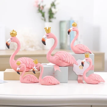 Põhjamaade Kodu INS Flamingo Ornament Sünnipäeva Kingitus Flamingo Vaik Käsitöö-Dekoratsioon elutuba Office Tabel Teenetemärgi