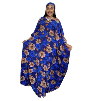 Aafrika Kleidid Naistele Dashiki Kaua, Maxi Kleit 2021 Suvel Traditsioonilisi Aafrika Riided Haldjas Dreess Sisemine Kerchief