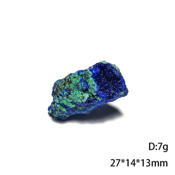 B4-3 Natural Azurite Malahhiit Kivi Quartz Crystal Isend Kingitus Anhui Provintsis Hiina tasuta shipping