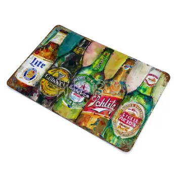 Mehhiko Õlu Miller Lite Guinnessi Heinek-kui Schlitz Kunsti Tina Märke vintage displate retro metallist laigud Raua Maali Poster