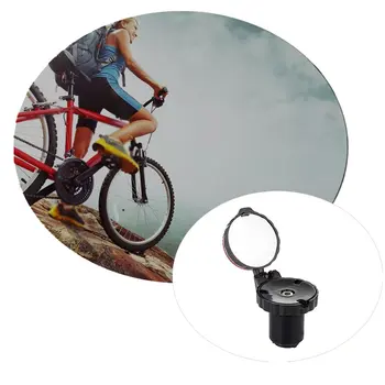 Rearview mirror jalgratta lenkstangi käepide Peegel jalgratta varustus reguleeritav peegel, ohutus peegel mountain bike