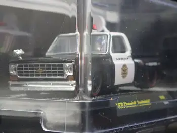M2 masinad 1:64 1976 Chevrolets politsei Kogumise Metallist Die-cast Simulatsiooni Mudel Autod Mänguasjad