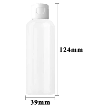 20Pcs 100Ml Pudel PET Vedel Šampoon Selge Meik Konteiner Emulsioon Multifunktsionaalne Reisi Pudel Tühi Kosmeetika Mahutid