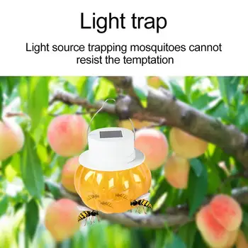 1TK Solar LED Mesilaste Lõksu Putukate Lõksu Rippus puu-Fly Trap Väljas ja Siseruumides Aed Herilase Lõks Putukate Lõksu