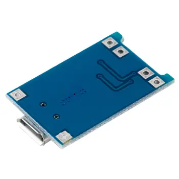 Uute tulijate 1tk 5V 18650 Liitiumioon Aku Laadimine Juhatuse Micro-USB-1A Laadija Moodul Kõrge Kvaliteediga