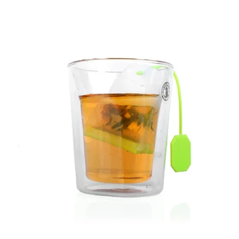 1 Tk Tee Infuser Kurn Toidu Silikooniga Teepakike Leaf Filter Difuusor Teaware Teekann Aksessuaar Köök Vidin Juhuslik Värv