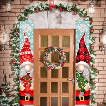 Jõuluvana Ukse Bänner Jõulud Decor Kodus 2021 Häid Jõule Decor Xmas Ornament Navidad Noel Head Uut Aastat 2022