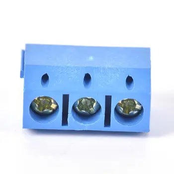 10tk/palju 5.0 mm KF301-5.0-3P Sammuga KF301-3P Straight Pin-PCB-3 Pin-3 Pin-Screw Terminal Block Pistik Tarvikud
