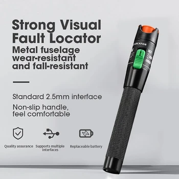 Light Pen valgusallikas, Optiline Fiiberkaabel Test Vahend Laser Pen 30KM Tüüp SC/FC/ST Fiber Laser Side Seadmed