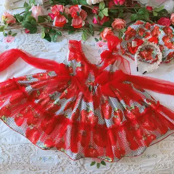 Miayii Beebi Riided Hispaania Vintage Lolita Pall Kleit Vibu Silma Õmblemine Sünnipäeva Lihavõtted Printsess Kleidid Tüdrukute A146