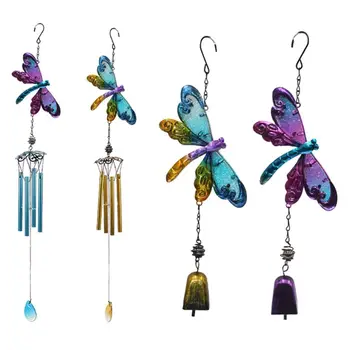 Tuule Chimes Dragonfly Rippuvad Kaunistused Lipari Bell Windchime Garden Home Decor