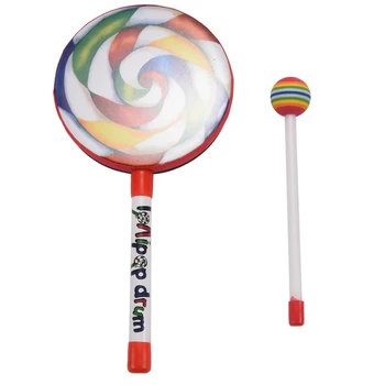 Lapsed Löökpillid Lollipop Trumm, 6inch