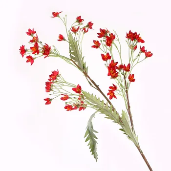 Idülliline tehislilled End Täis Gypsophila Kodu Kaunistamiseks Võltsitud Lilled Piiriülese Simulatsiooni Rohelised Taimed Bonsai