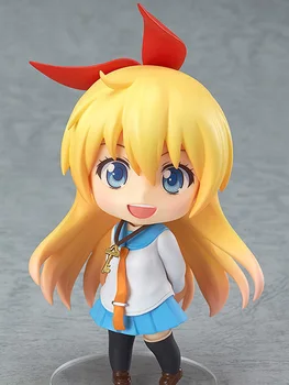 10cm Anime Armas Nisekoi Chitoge Kirisaki Anime Tegevus Joonis PVC Kogumise Mudeli mänguasi juguetes brinquedos jõuludeks kingitus