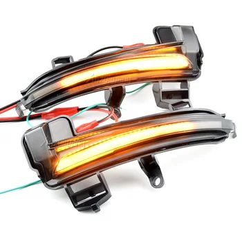 2tk Dünaamiline Leidke LED-Skoda Superb B8 MK3 III Typ 3V 2016-2019 suunatule Peegel Näitaja Blinker Pühkimine