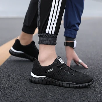 Uus trendikas bränd korea versiooni lihtne ja mitmekülgne tõusulaine net kingad non-slip pehme tald, mugav spordi-vabaaja jalanõud