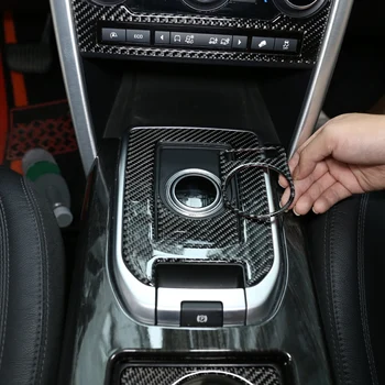 Eest Land Rover Discovery Sport-2019 süsinikkiust ABS Center Console käiguvahetuse Paneeli Katta Sisekujundus Kleebised