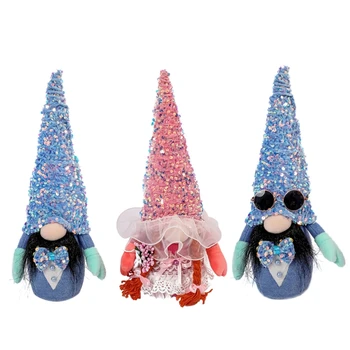Pulm Gnome Litrid Pruut Peigmees rootsi Nisse Tomte Elf, Dwarf -, Plüüš-Mänguasi, Köök Talumaja Astmeline Sahtel Kaunistused M17D