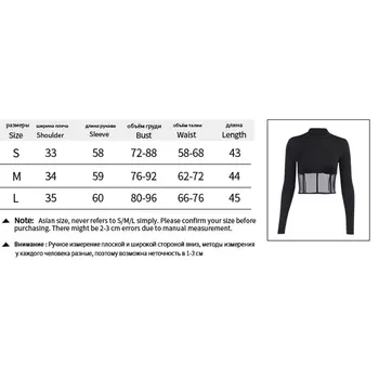 Naiste Pikkade Varrukatega Pullover T-Särgid Pleisse Õhuke Marli Talje Top Sügisel Varustus (Solid Color Kõrge Krae Särk Tüdrukutele