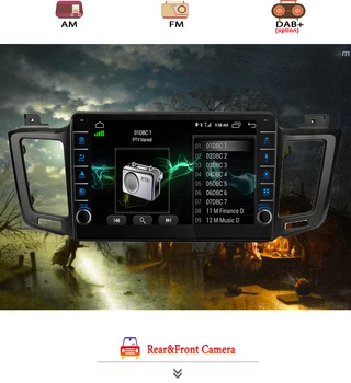 Android 10 autoraadio Toyota RAV4 XA40 5 XA50 2012 2013 - 2018 Multimeedia Mängija, Navigatsiooni GPS-i 2 din DVD makki