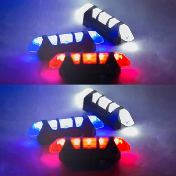 1TK Veekindel Jalgratta Tagumine tagatuled LED USB Laetav Öö Ratsutamine Ohutuse Lamp