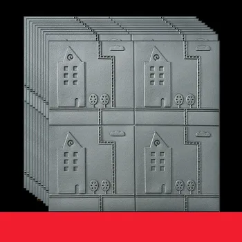 3D Seina Kleebised Tellis kivi muster Isekleepuv, Veekindel DIY Decor 3D Seina-paber Magamistuba, Laste Tuba 3D Kleebised Seinale