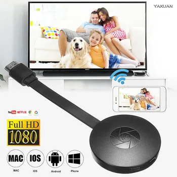 1080P Traadita WiFi Ekraan Dongle TV Stick Video Adapter Airplay, DLNA kuvapeegeldus Jagada iPhone iOS Android Telefon, TV