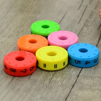 6tk Montessori Magnet mänguasi Lastele Koolieelse Hariduse Plastikust Mänguasjad Lastele Matemaatika Numbrid Kokkupanek Mõistatusi lastele