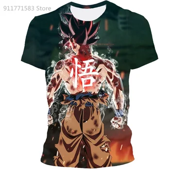 Anime teema meeste T-särk 3D anime Harajuku tops suvel T-särk meeste O-kaelus särk poiste riided pluss suurus streetwear