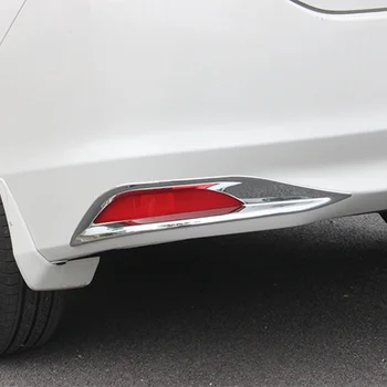 2016 Tarvikud Chrome Auto Tagumised Udutuled Lambivarju Kate Sisekujundus Car Styling, ABS Honda City Sedaan Kroom Disain