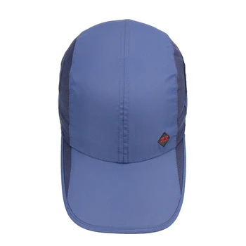 Naiste Baseball Caps Kiire Kuiv Väljas Sport Kork vett hülgav Reguleeritav Töötab Mütsid Mereväe Sinine Päike Mütsid Meestele 2021