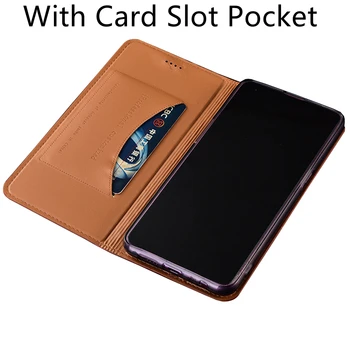 Ehtne nahk magnet klapp, kaardi omaniku puhul Sony Xperia XZ2 Premium telefon juhtudel Sony Xperia XZ Premium kabuur