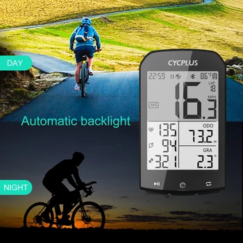 CYCPLUS M1 GPS Bike Arvuti Spidomeeter Ciclocomputador odomeetri Näit Jalgratta Tarvikute Bluetooth 4.0 ANT+ eest Garmin Xoss Strava