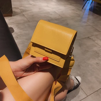 Mini Klapp Väljakul kott 2021 Suvel Uus Kvaliteet PU Nahast Naiste Disainer Käekotis Reisi Õla Messenger bag Rahakotid Bolsas