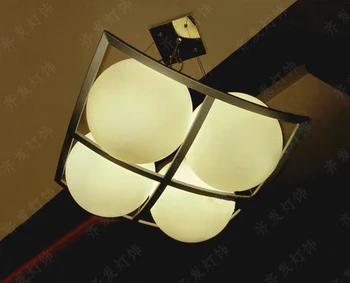 Kaasaegne led glass ball ahv lamp läige pendente ripats automaatika kaubandusliku valgustus, köök, söögituba, baari-söögituba, elutuba