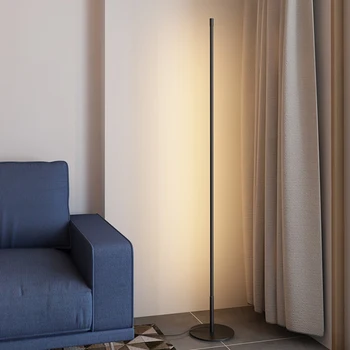 Kaasaegne Minimalism LED Põranda Lamp Loominguline Kaugjuhtimispult Dimm sisevalgustus Magamistoas voodi kõrval Seisab Lambid elutuba