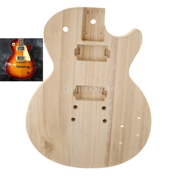 DIY Lõpetamata Kitarri Kere Poleeritud Tühi Maple Wood sobib S Electric Guitar