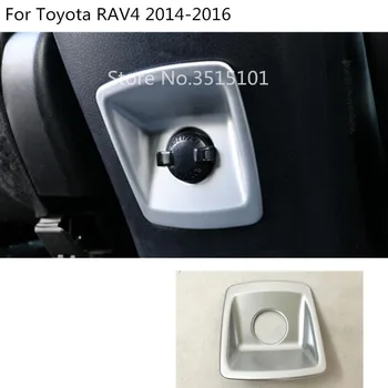 ABS matt sisemine tagumine Pistikupesa tagasi Tasuta sigaretisuitsu kergem, lüliti raam lambi Kinni sisekujundus 1tk Toyota RAV4 2016
