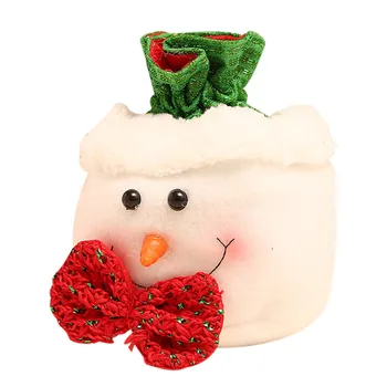 Santa Pingutusnöör Kotid Põder Xmas Lumememm Candy Kotid Ravida Kotid Jõulud Puhkus Kaunistused Pool