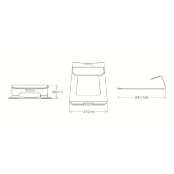 Desktop Tabletid Seista Jahutus-Non-Slip Sülearvuti Omanik Alumiinium Ärkaja Sülearvutite Sülearvutid Macbook13 15